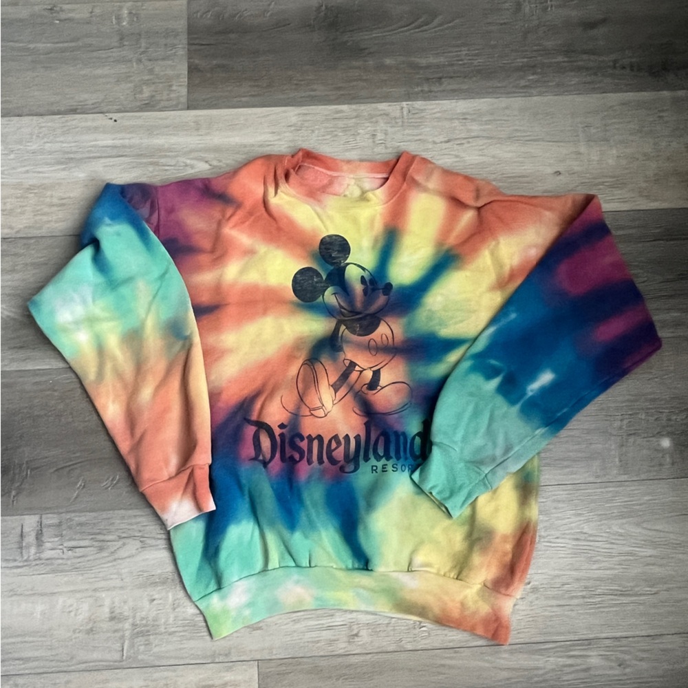 Disneyland Tie Dye Sweatshirt